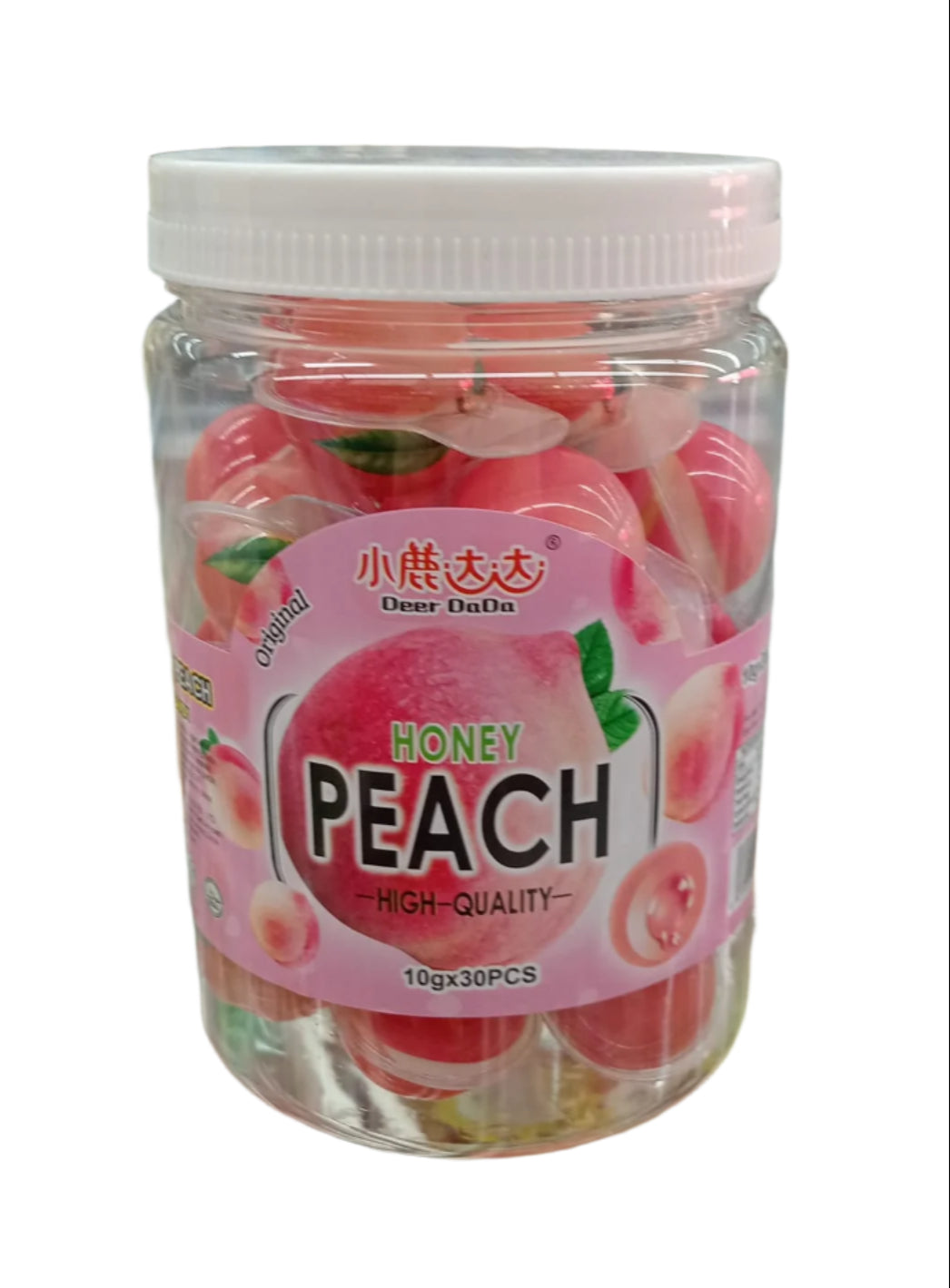 Honey Peach Gummy Bursts 30pcs 300g
