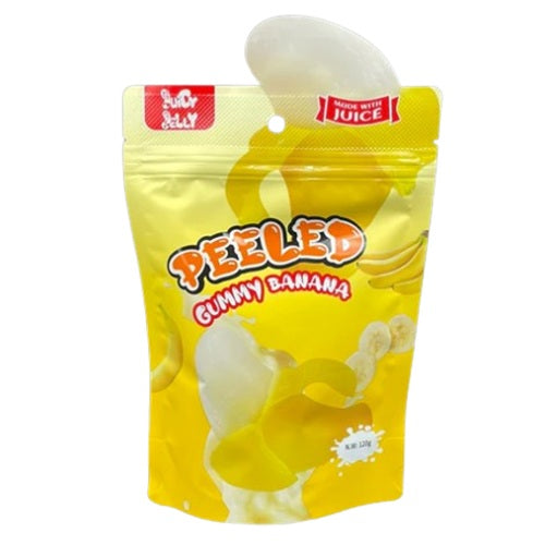 Juicy Jelly Peeled Gummy Banana 120g