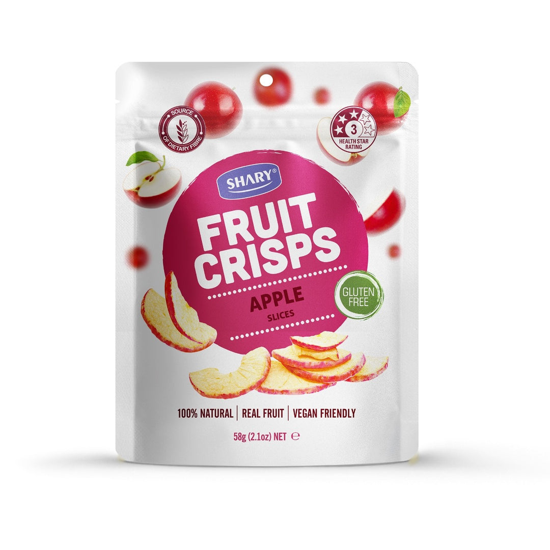 Freeze Dried Apple Crisps 58g
