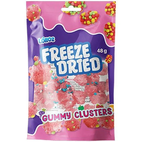 Lolloz Freeze Dried Gummy Clusters 48g