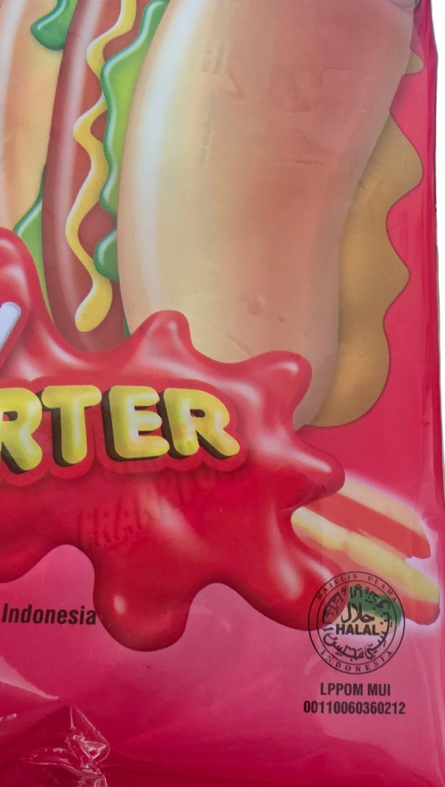 Yupi Gummy Frankfurter Peg Bag 84g