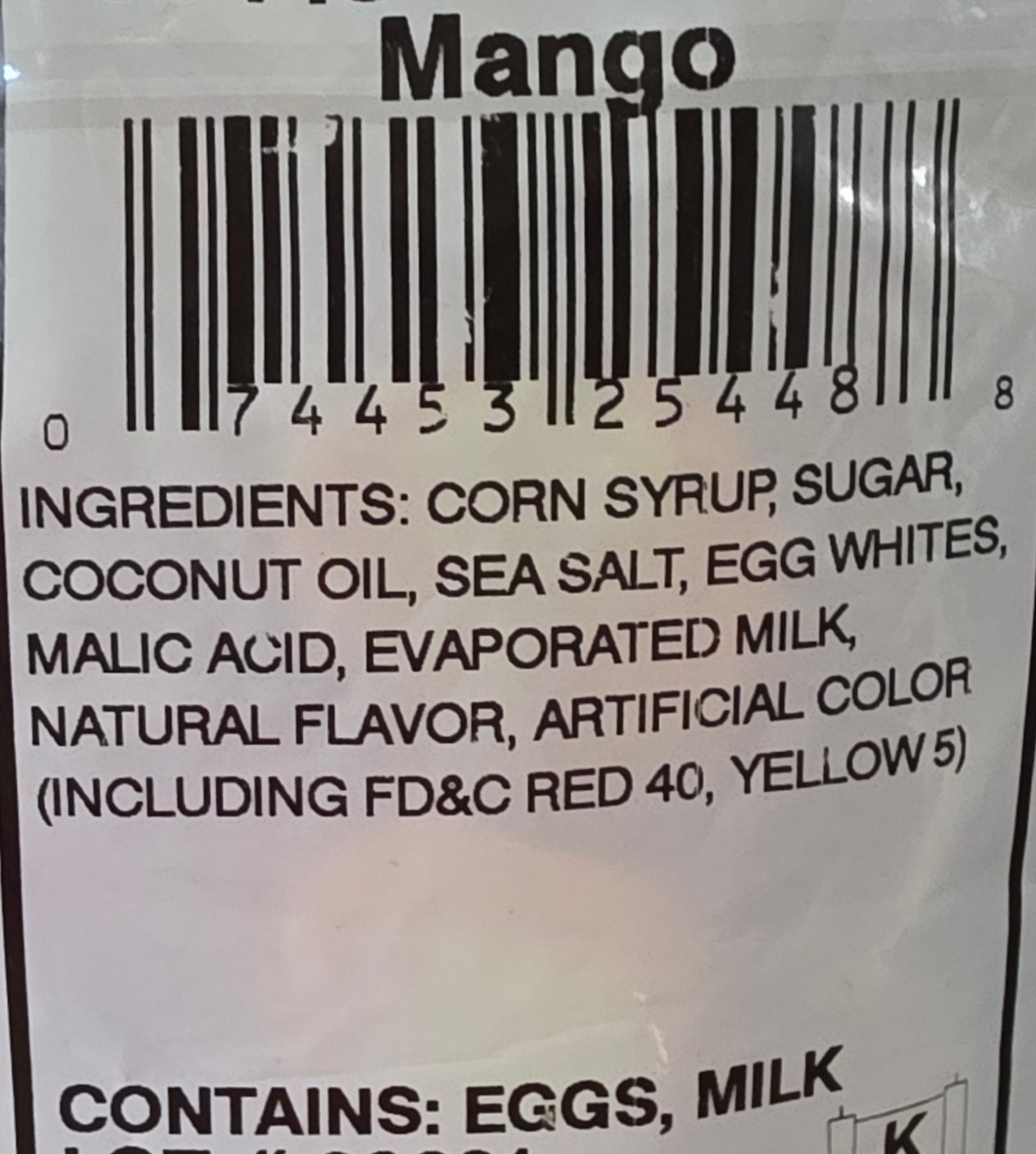 Taffy Town Salt Water Taffy Mango 100g