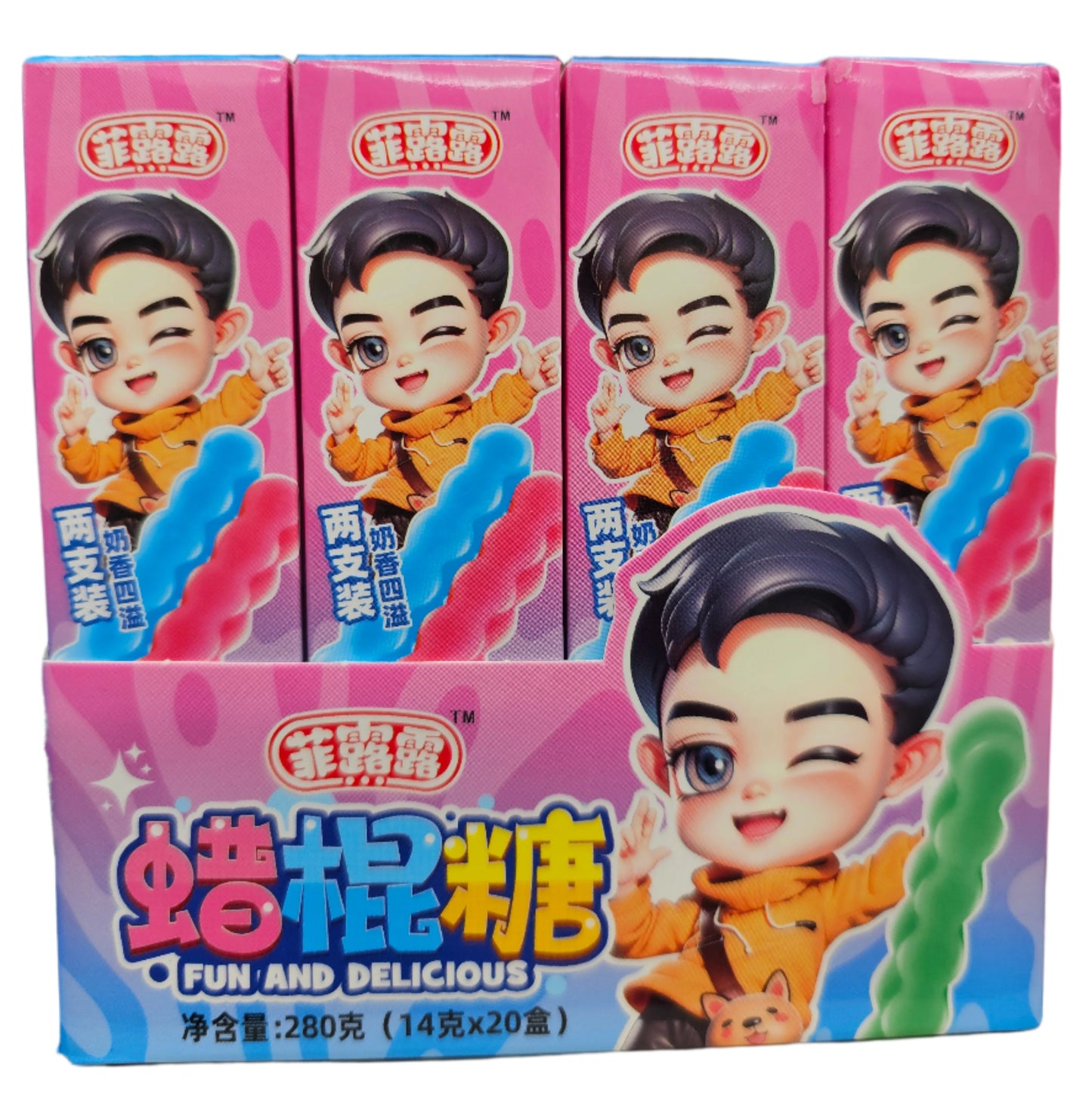 Wax Candy Sticks 14g