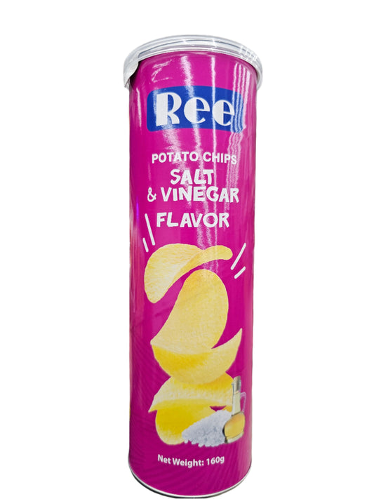 Ree Potato Chips Salt & Vinegar 160g