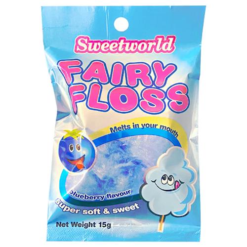 Sweet World Blueberry Fairy Floss 15g