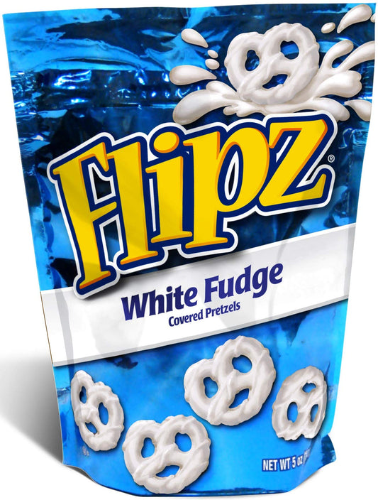 Flipz White Fudge Pretzels 141g