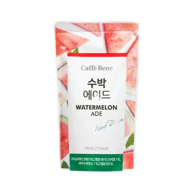 Caffe Bene Iced Drink Watermelon Ade 190ml