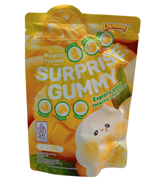 Surprise Peelable Gummy Mango 108g