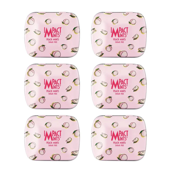 Impact Mints Fruity Peach Sugar Free