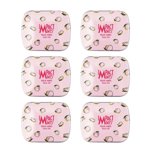 Impact Mints Fruity Peach Sugar Free