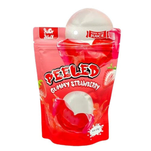 Juicy Jelly Peeled Gummy Strawberry 120g