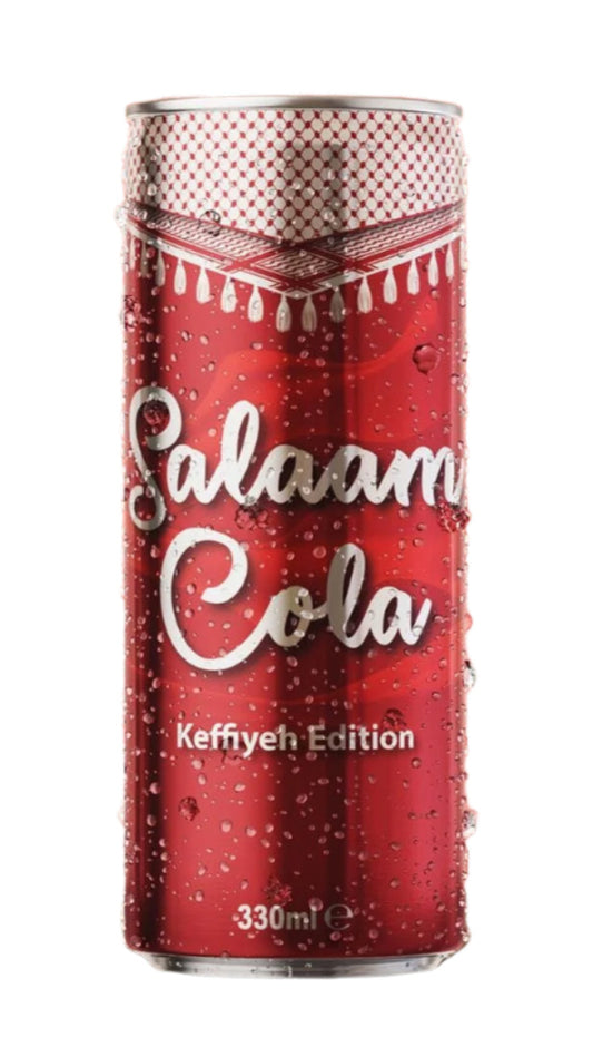 Salaam Cola Limited Keffiyeh Edition 50% Less Sugar 330ml