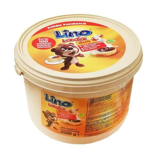 Lino Choc & Milk Duo Hazelnut Spread 2.5kg
