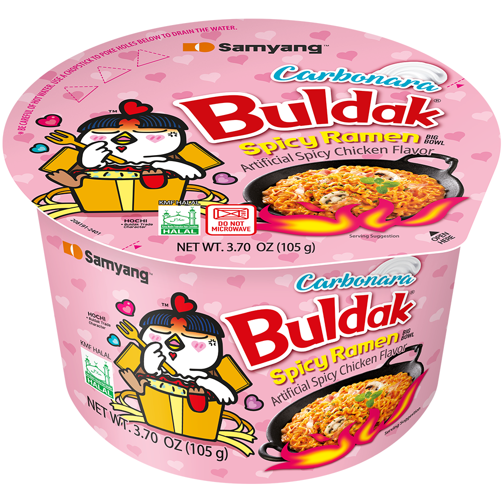 Samyang Buldak Carbonara Big Bowl Ramen 105g