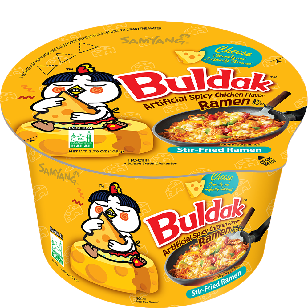 Samyang Buldak Cheese Big Bowl Ramen 105g