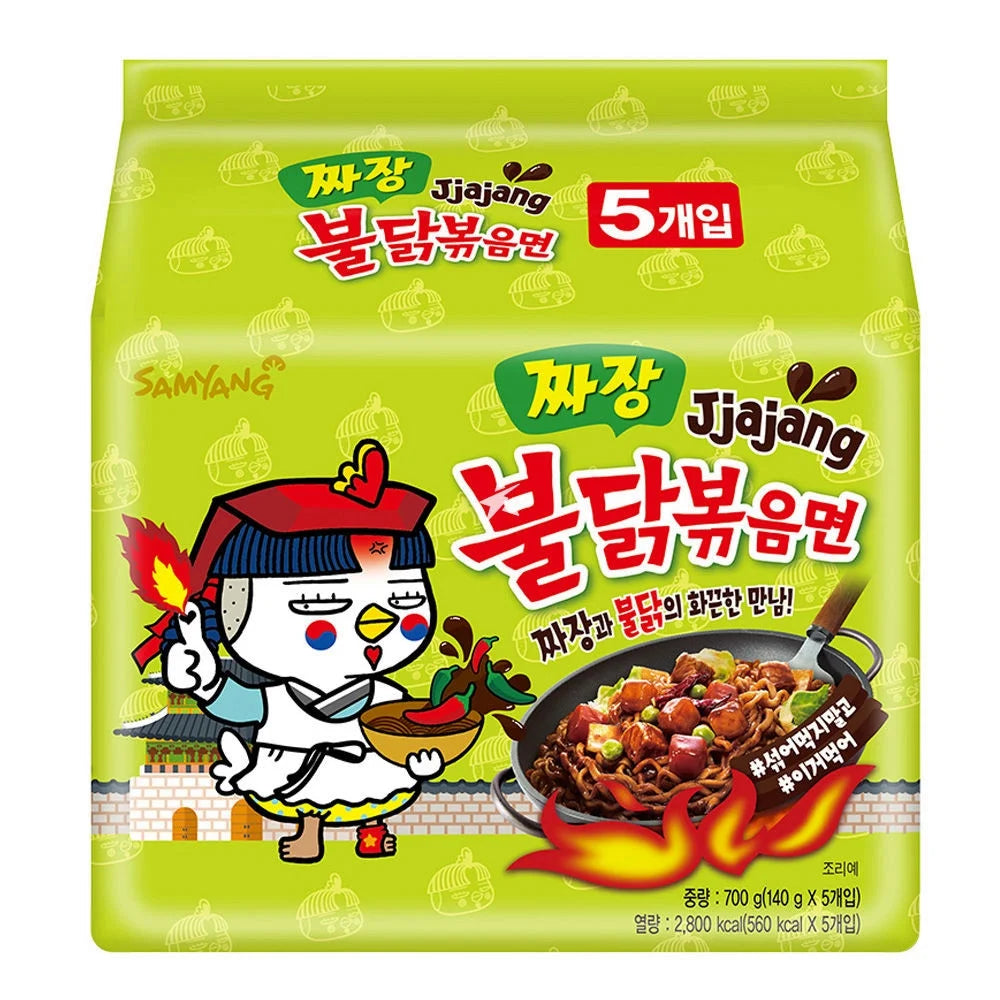 Samyang Buldak Jjajang Black Bean Ramen 700g