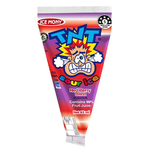 TNT Sour Ice Sour Red Berry Blast 65ml