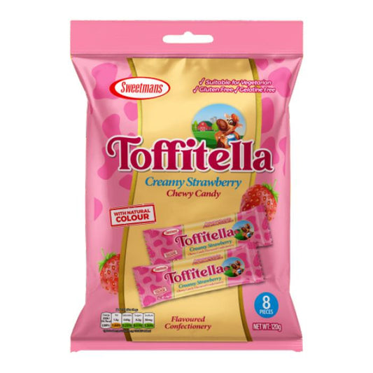 Toffitella Creamy Strawberry Chewy Candy 120g