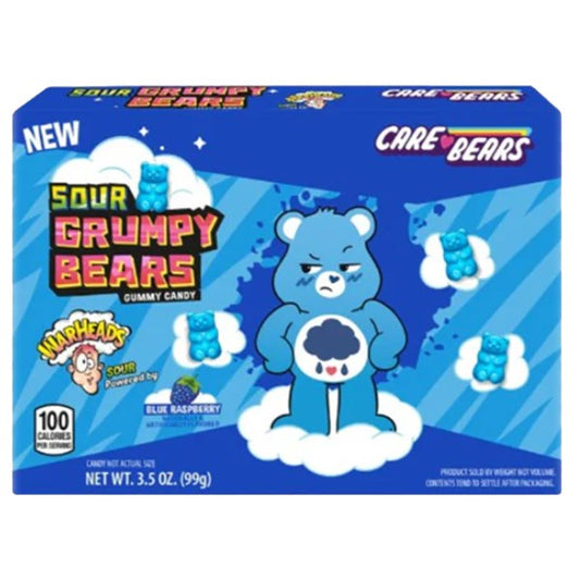 Warheads Sour Grumpy Bear Theatre Box 99g