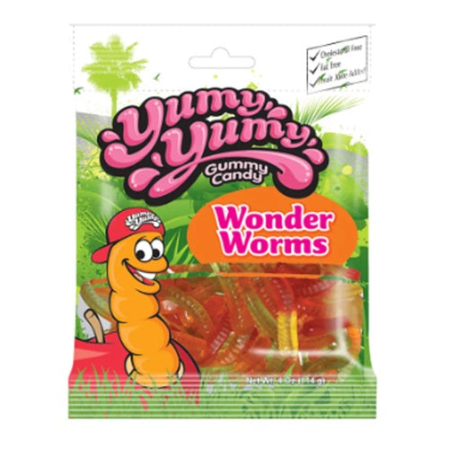 Yumy Yumy Gummy Candy Wonder Worms 114g