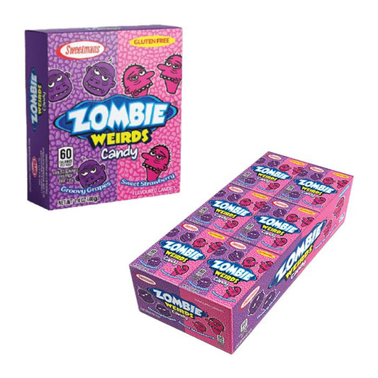 Zombie Weirds Strawberry & Grape 40g