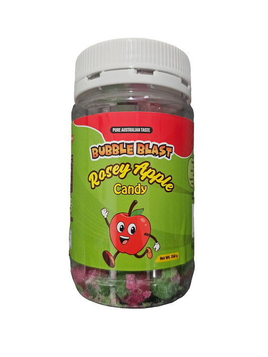 Bubble Blast Rosey Apple Candy 250g