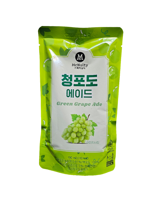 Mcnulty Green Grape Ade 190ml