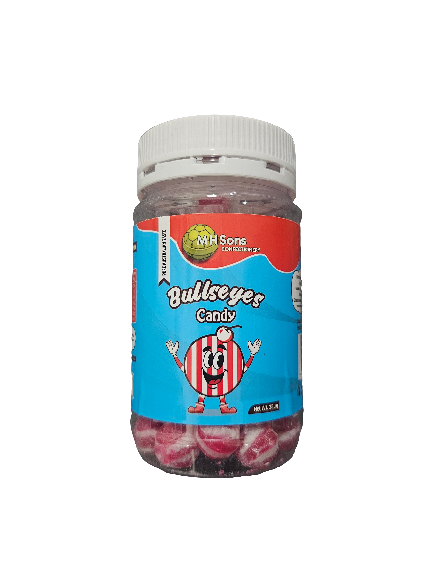 MH Sons Bullseyes Candy 250g