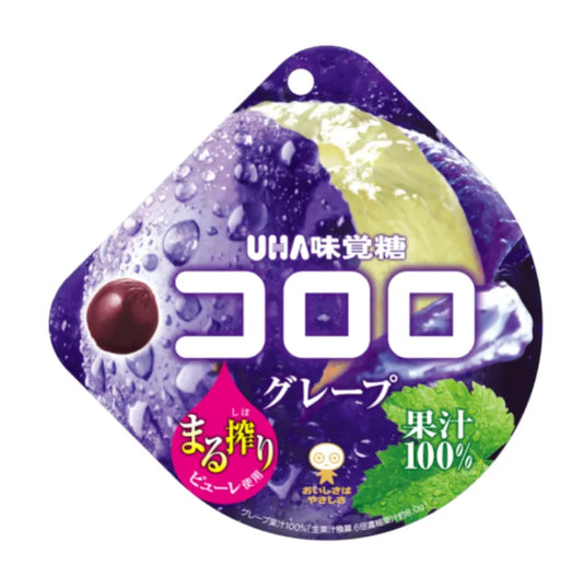 UHA Kororo Peelable Gummy Grape 48g