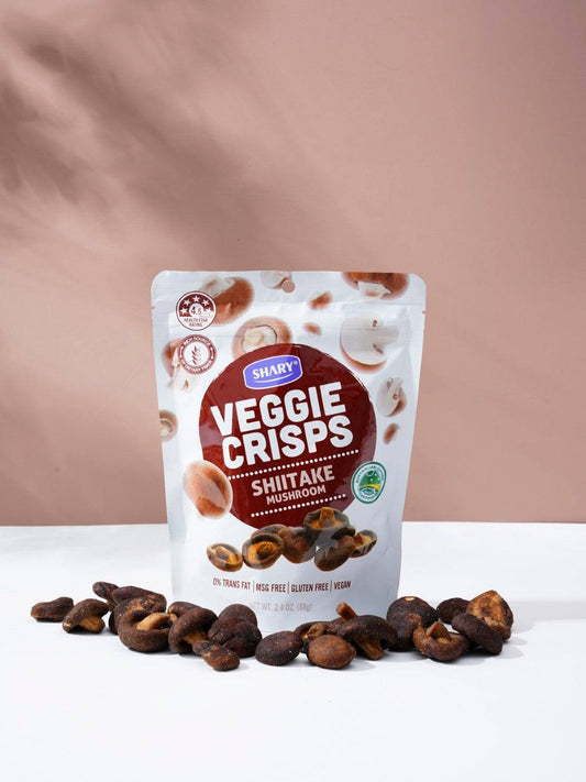 Freeze Dried Shiitake Mushroom Crisps 30g