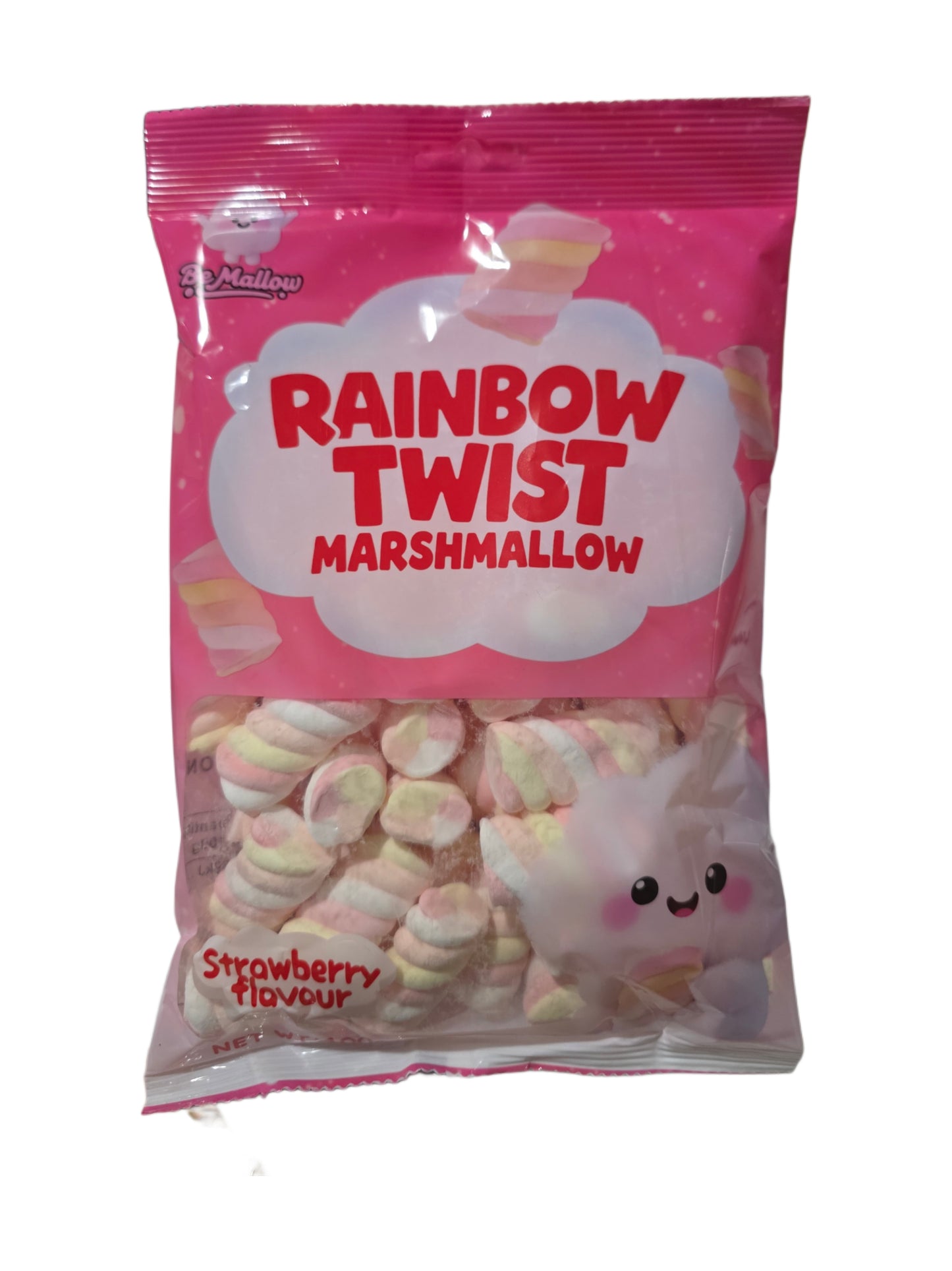 Bemallow Strawberry Twist Marshmallow 100g