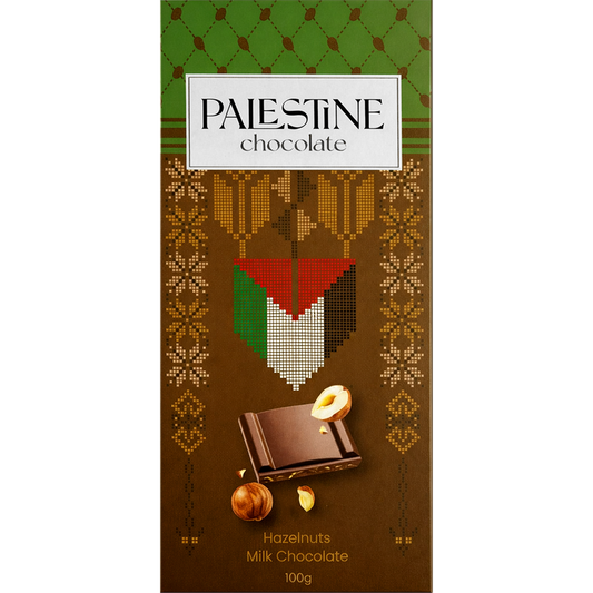 Palestine Chocolate Milk Chocolate With Hazelnut "Hazelnut Majesty" 100g
