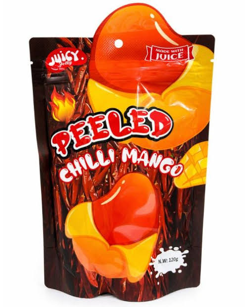 Juicy Jelly Peeled Chilli Mango 120g