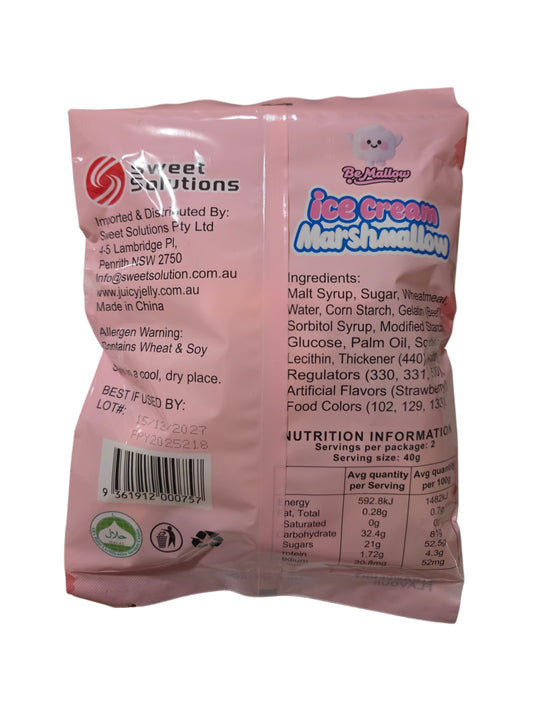 Bemallow Icecream Marshmallow 80g
