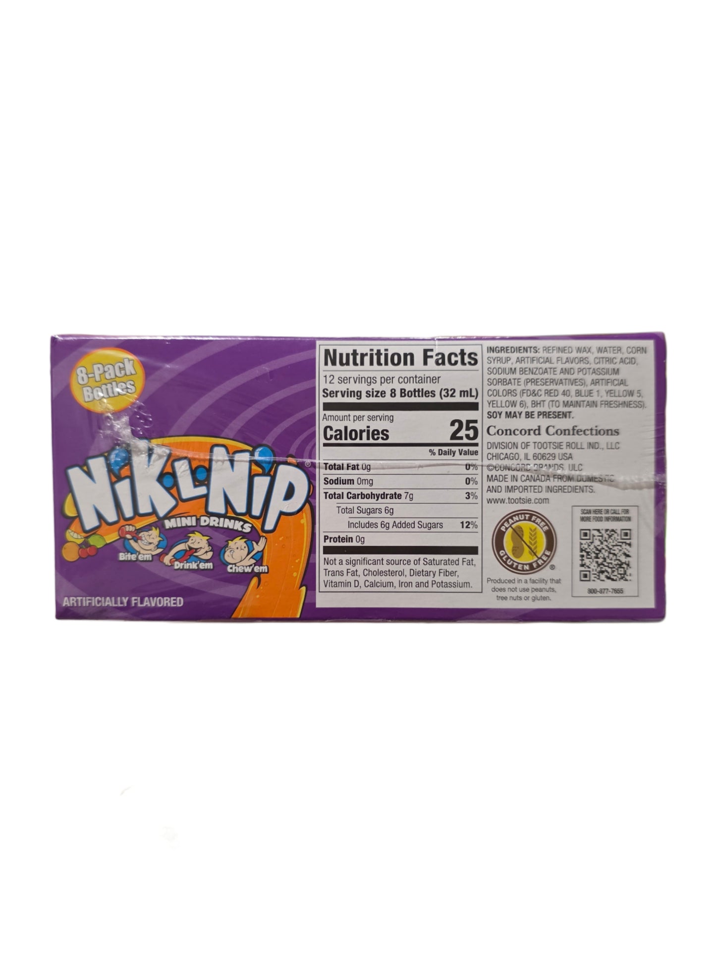 Nik-L-Nip Wax Bottles 8 pack