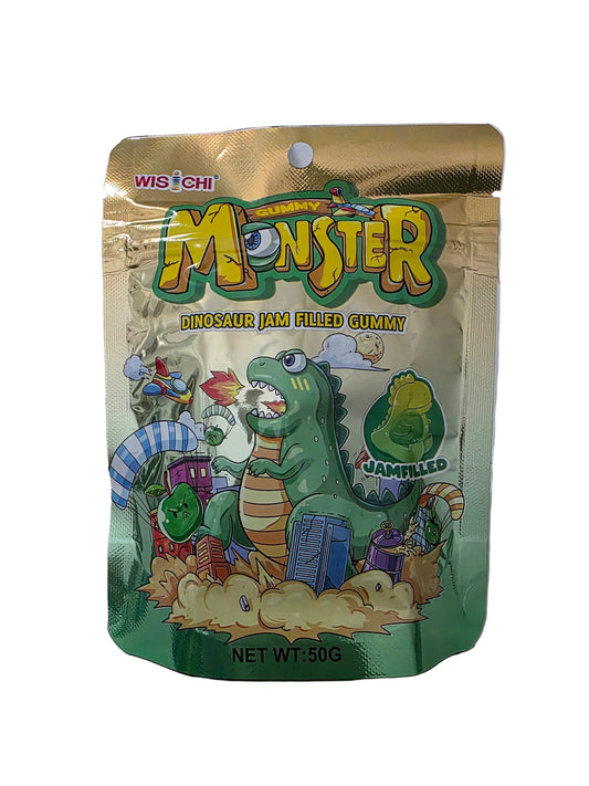 Monster Gummy Dinosaur 50g