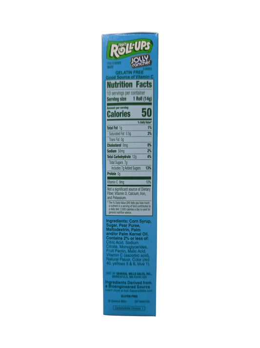 Jolly Rancher Fruit Rollups Watermelon & Green Apple 141g