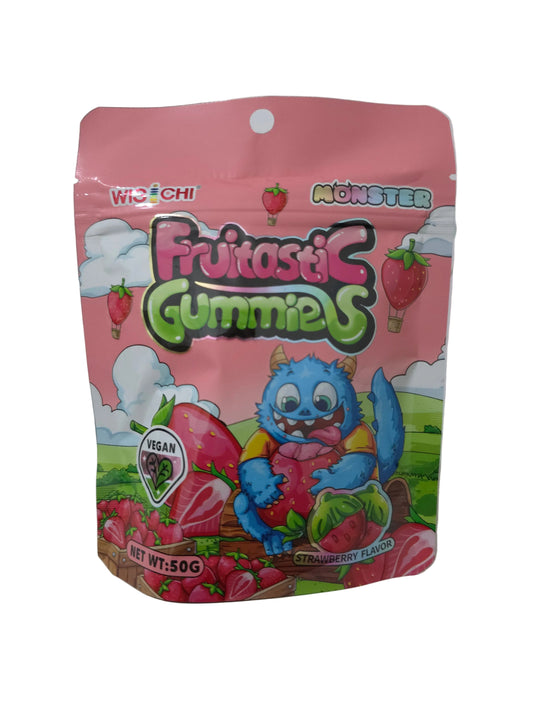 Monster Fruitastic Gummies Strawberry 50g