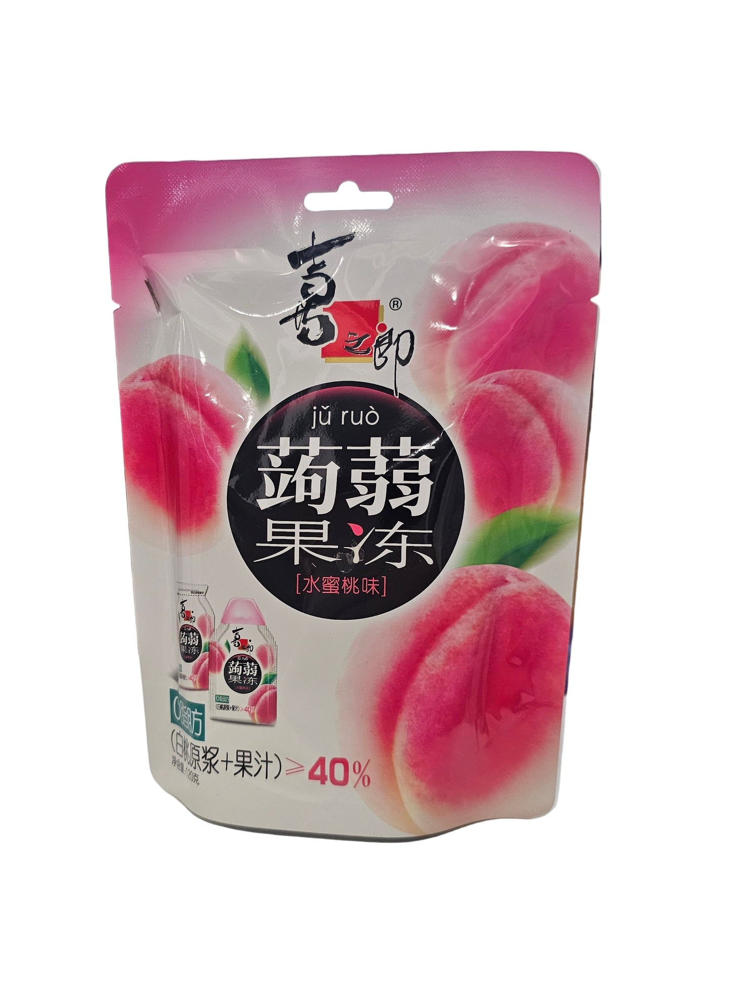 Konjac Peach Jelly 120g