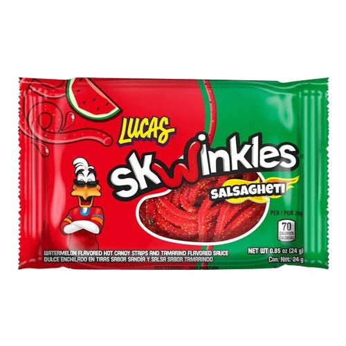 Lucas Skwinkles Salsagheti Watermelon 24g