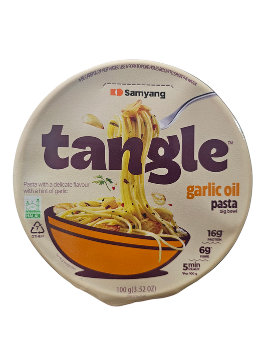 Tangle Garlic Oil Pasta Big Bowl 100g